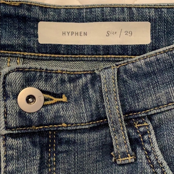 Anthropologie Metallic Polk-a-Dot jeans!! Too cute - Picture 7 of 8